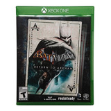 Batman Return To Arkham Xbox One 