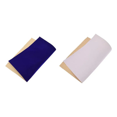 2 Piezas De Tela De Terciopelo Autoadhesivo Diy Forro De