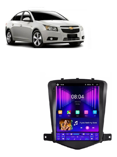 Multimidia Tesla Android Chevrolet Cruze 10-16 Ré/gps/2+32gb