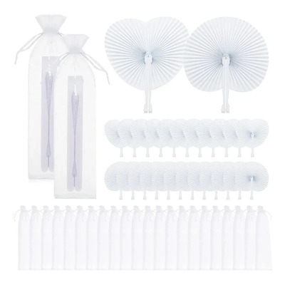 24 Abanicos De Mano Tela Plástico Flor Recuerdo Boda Fiesta | MercadoLibre