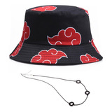 Gorra De Pescador Naruto Cloud Cap Y Collar