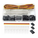 Kit Conectores Servo Con Cable 22awg 16ft