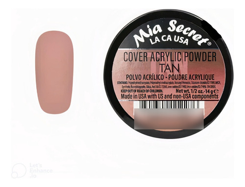 Cover Tan (15grs) - Acrylic Powder - Mia Secret