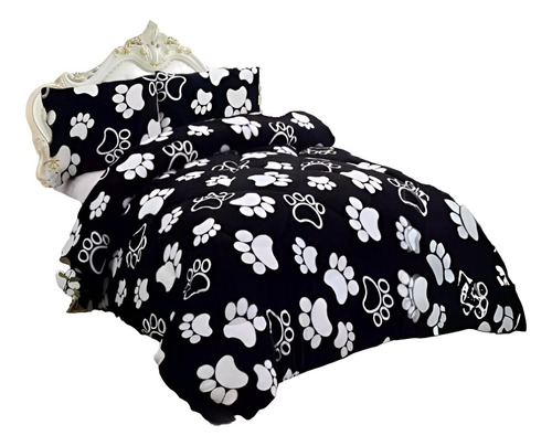 Cobertor Plush King Tela 100% Algodón Invierno Chiporro Tf