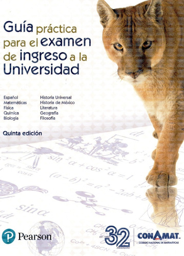 Conamat Guía Práctica Para Examen Ingreso A Universidad Unam