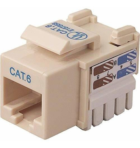 Cable De Red Ethernet Cat Cat6 Rj45 Keystone Jack Punch-down