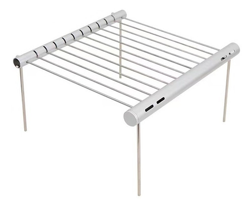 Parrilla Portátil Plegable Para Camping Mini Parrilla Acero 