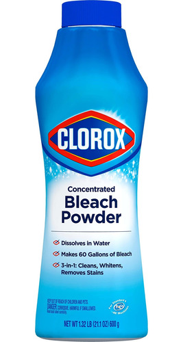 Clorox Polvo Blanqueador Concentrado, 21.1 Oz