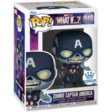 Funko Pop! Marvel What If...? Zombie Captain America Excl