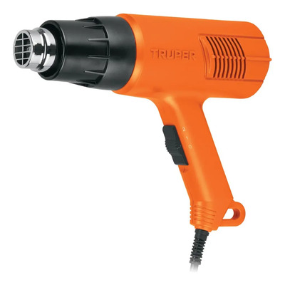 Pistola De Calor 1500 W 2 Niveles De Temperatura Truper Pisca-a2 Naranja
