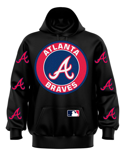 Sudadera Atlanta Braves Baseball Personalizada 2