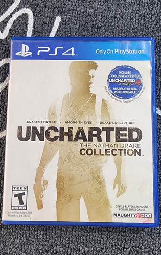 Uncharted The Nathan Drake Collection Ps4 Físico Caballito
