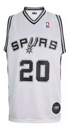 Camiseta Nba San Antonio Spurs Ginobili O De Rozan Oficial