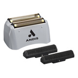 Lâmina + Tela De Reposição Andis Profoil Lithium Foil Shaver Cor Cinza Voltagem 100v/240v