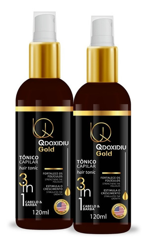 Produto Para Crescer Barba E Cabelo - Qdoxidiu 2 Unidades