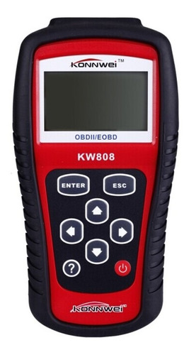 Escáner De Automóvil Maxiscan Kw808 Obdii Eobd