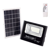 Foco Solar Led De 60w Con Mando A Distancia