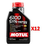 Óleo Motul 6100 Syn-nergy (semi-sintético) 5w40 12l