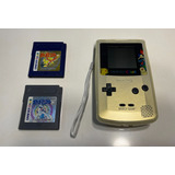 Game Boy Color Edición Pokemon Center Gold & Silver Y Juegos