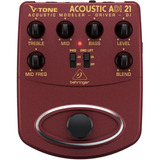 Pedal Modulador Behringer V-tone Acoustic Driver Adi21 Xlr