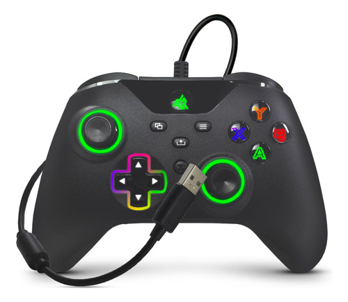 Controle Com Fio Usb Joystick Para Computador Xbox Cloud