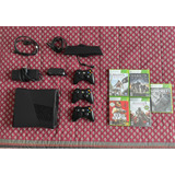 Xbox 360 S 4 Gb + 3 Controles + Kinect + Chatpad + 5 Juegos