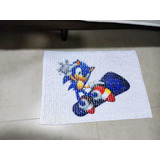 Tapete Para Decorar Quarto Infantil Bolinha Sonic Desenho