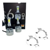 Luces Led Cree H7 S6 + Adaptador Para Vw Bora Vento Clio