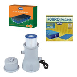 Kit Capa Forro Filtro 3.600l/h Para Piscina Premium 5000l 
