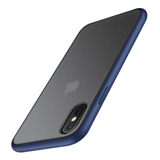 Funda Para iPhone X/xs, Translucida/azul/de Silicona