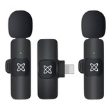 Microfono Inalambrico 2 Mics Compatible iPhone - Corbatero
