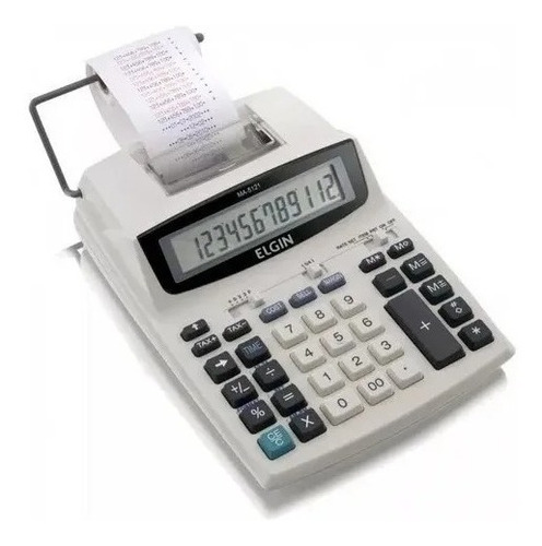 Calculadora De Mesa Com Bobina 12 Dígitos Ma-5121 Elgin