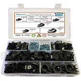 Kit De Clips Para Cable Bigtrans Total 555pzas + Tornillos