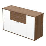 Vajillero Geek Milenial Living Comedor Mosconi Color Carv. Mezzo-blanco