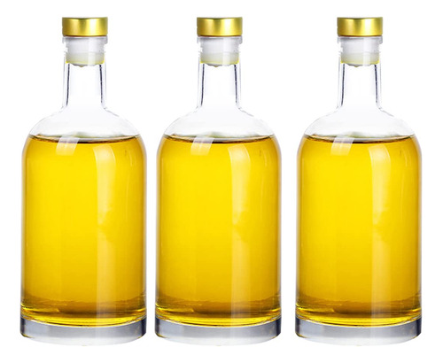 Kaachli Botellas De Vidrio Transparente De 33 Onzas (33.8 fl
