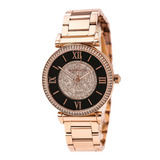 Reloj Michael Kors Para Mujer Mk3339 Tono Oro Rosa