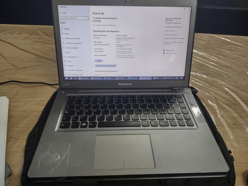 Notebook Ideapad Lenovo U400 I5 240ssd 4gb Ram