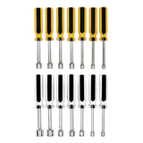 14 Piece Nut Driver Set (sae And Mm) By
