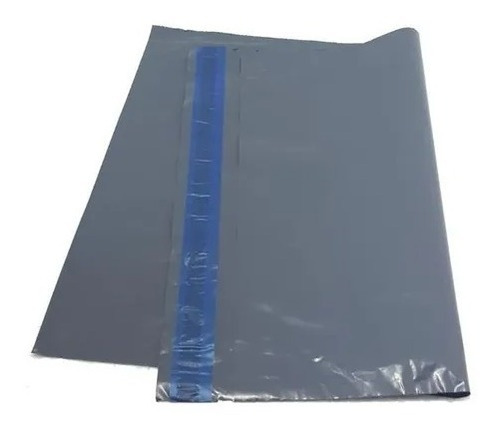 Envelope Plástico Cinza Correio Segurança Lacre 40x30 100un