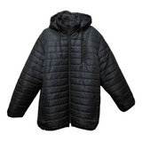 Campera Canelon Con Capucha Desmontable Azul Oscuro- Talle 6