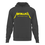 Hoodie Metallica Gira Mundial M72 Unisex