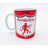 Mug Taza Pocillo Porcelana America De Cali Hincha Futbol