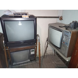 3 Televisores Años '70 '80 '90 Setron, Zenith Y Toshiba.