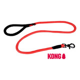 Kong Alpine Rope Nylon + Pulseira Trançada Reflexiva Cor Vermelha