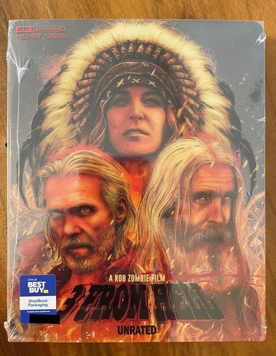 4k Bluray Steelbook Os 3 Infernais - 3 From Hell Rob Zombie