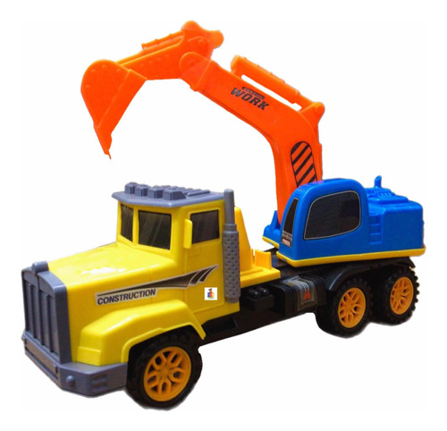 Camión Construcción Carro Friccion Juguete 30cm