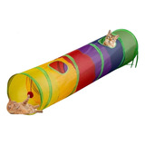 Tubo Para Gato Túnel Color Playground Pets Interativo Oferta