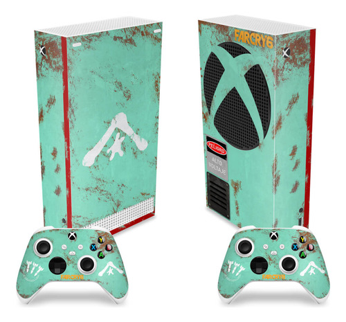 Skin Para Xbox Series S Adesivo Vertical - Modelo 122