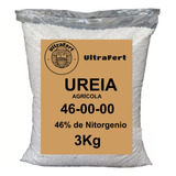 Ureia Adubo Fertilizante Granulado 3kg Plantas Vasos Flores