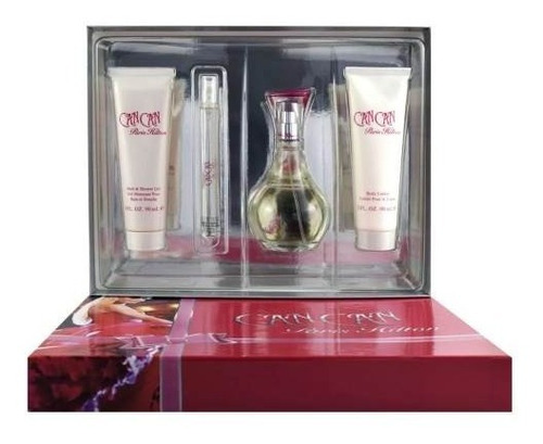 Set Can Can Dama Paris Hilton 4 Pz - Original